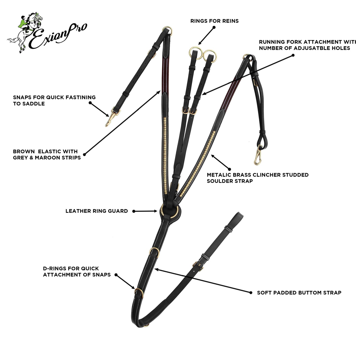 ExionPro SS / Brass Clincher Breastplate
