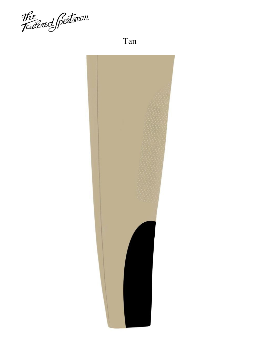 The Tailored Sportsman Trophy Hunter Breech- TechLight Fabric w. Silicone Knee Patch Style  No. 1917S – Ladies Low Rise Front Zip Bootsock