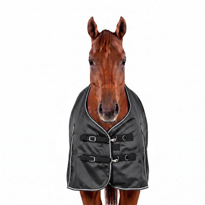 TuffRider 600 D Ripstop Light Weight Turnout Blanket with Standard Neck 100g Fill