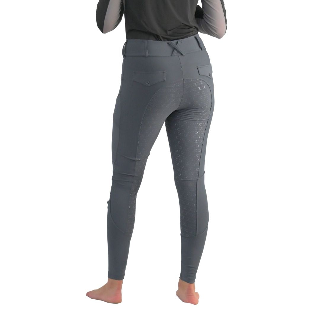 Slate Grey Just Right Summer Breeches + Free Bit Belt - Riders Choice Supply Co