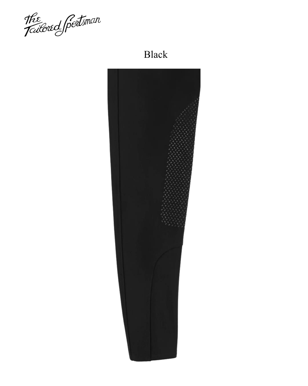 The Tailored Sportsman Trophy Hunter Breech- TechLight Fabric w. Silicone Knee Patch Style  No. 1917S – Ladies Low Rise Front Zip Bootsock