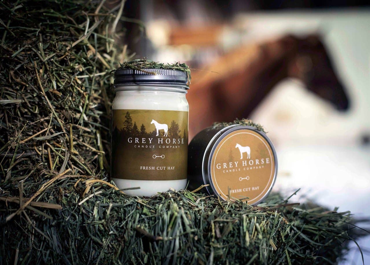 Fresh Cut Hay Soy Candle - Riders Choice Supply Co