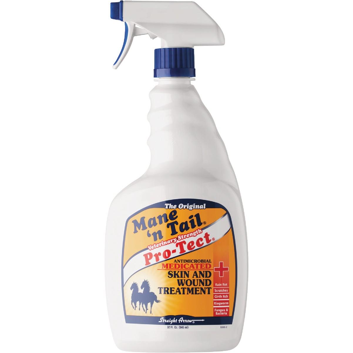 Mane 'N Tail Pro-Tect Medicated Spray 32 Oz Antimicrobial - Riders Choice Supply Co