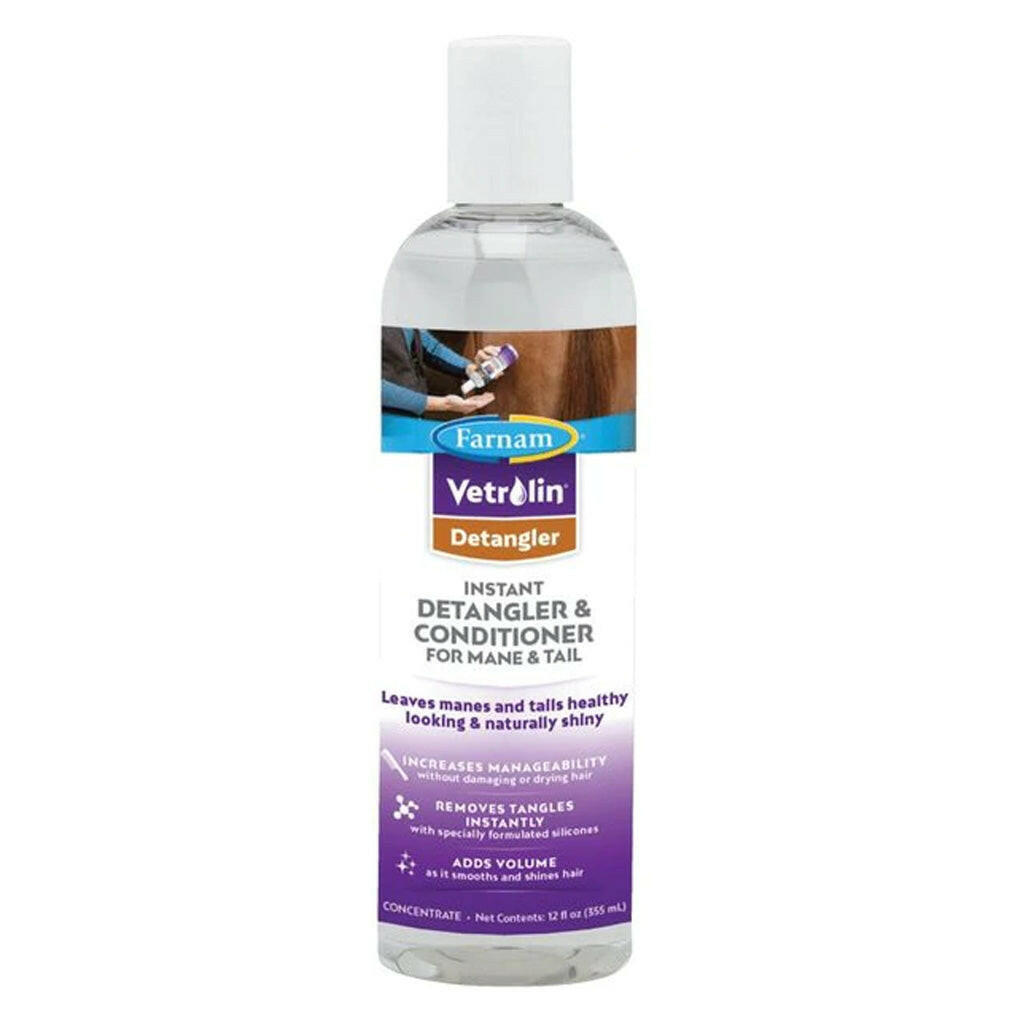 Farnam Vetrolin Mane & Tail Detangler, 12-oz - Riders Choice Supply Co