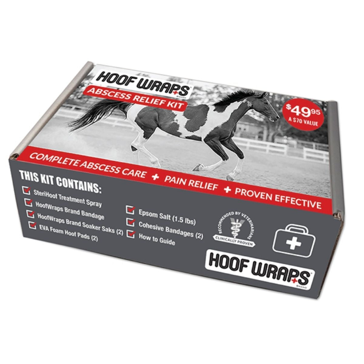 Hoof Wraps Brand Abscess Relief Kit