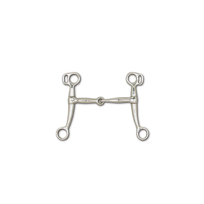 TOKLAT Tom Thumb Shank 5 1/2" Cheek Snaffle Mouthpiece - Riders Choice Supply Co