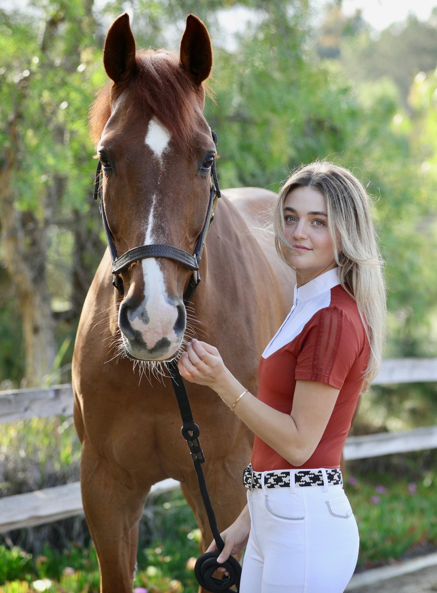 Prystie Womens Short Sleeve Competition Polo - Riders Choice Supply Co
