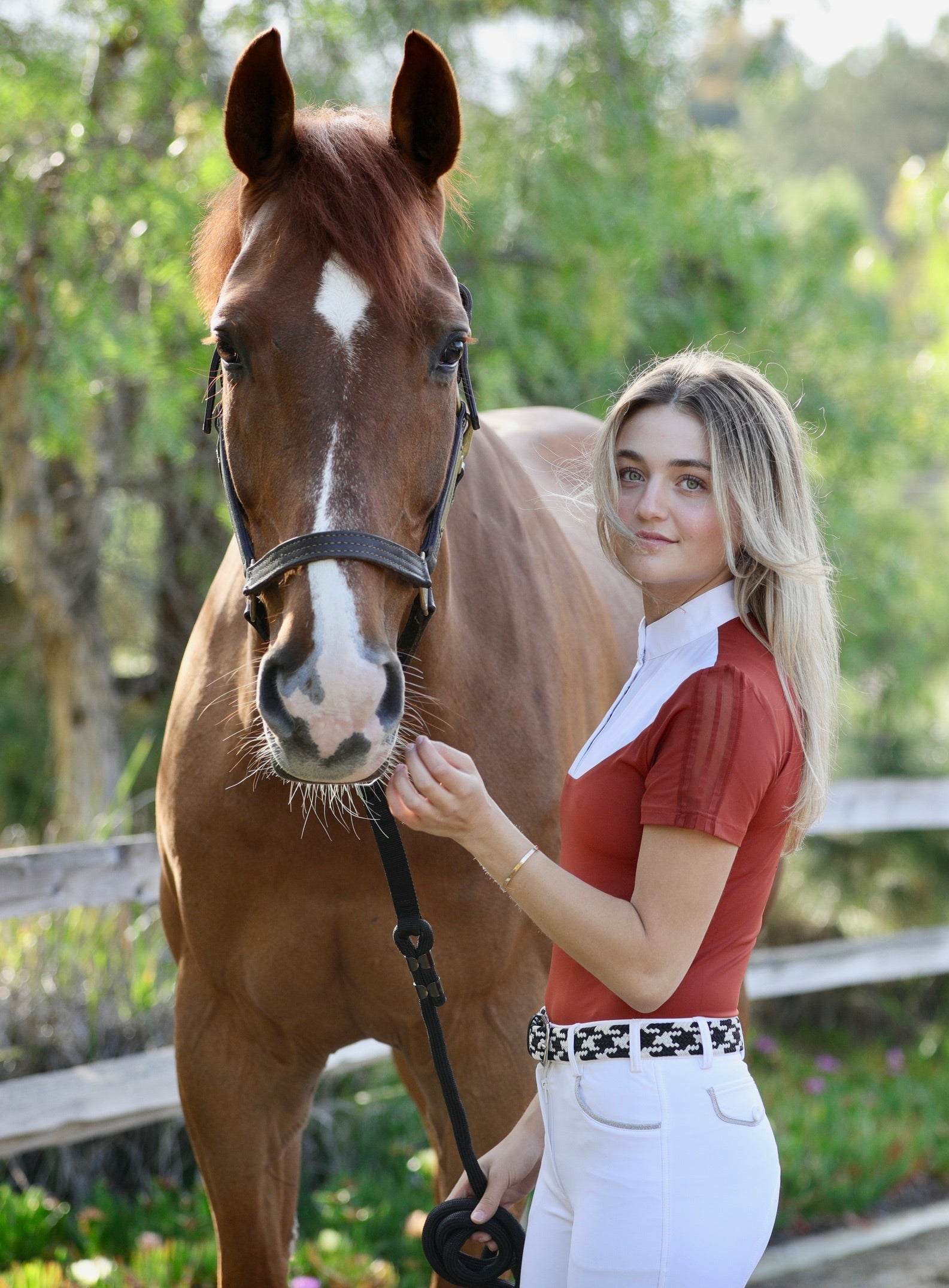 Prystie Womens Short Sleeve Competition Polo - Riders Choice Supply Co