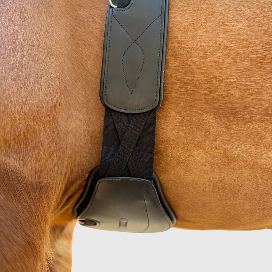 Removable Leather Pads for Pressure Relief Comfort Long Girth - Riders Choice Supply Co
