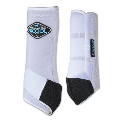 Professionals Choice 2XCool Sports Medicine Boots, Charcoal, Medium - Riders Choice Supply Co