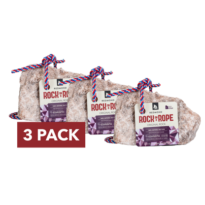 Redmond Rock® - Mined Horse Salt Lick - Riders Choice Supply Co