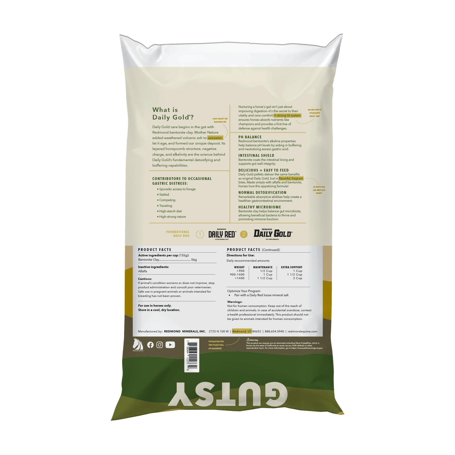 Daily Gold® - Horse Gut Supplements - Riders Choice Supply Co