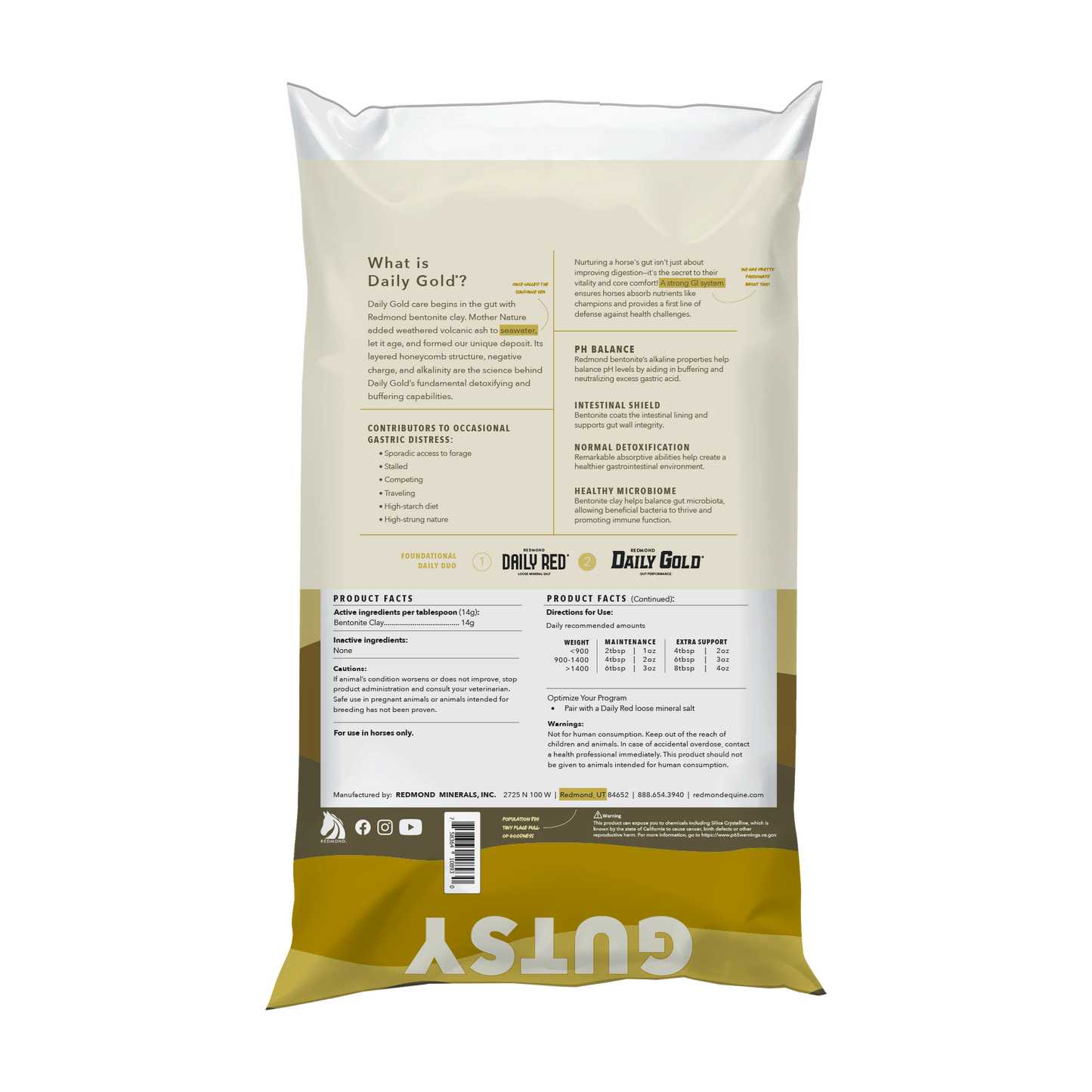 Daily Gold® - Horse Gut Supplements - Riders Choice Supply Co