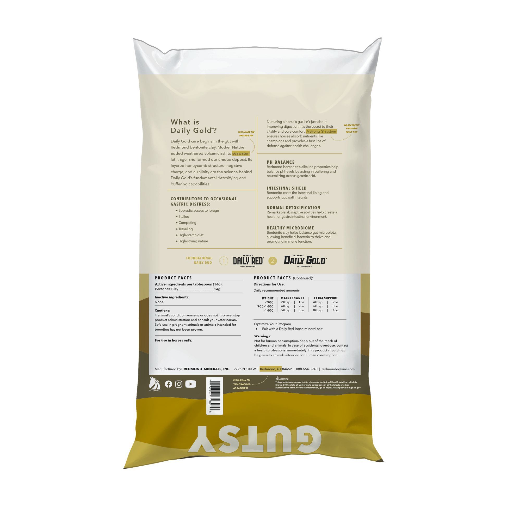 Daily Gold® - Horse Gut Supplements - Riders Choice Supply Co