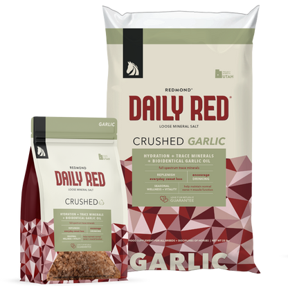 Daily Red® Crushed™ Garlic - Mineral Supplement for Horses - Riders Choice Supply Co