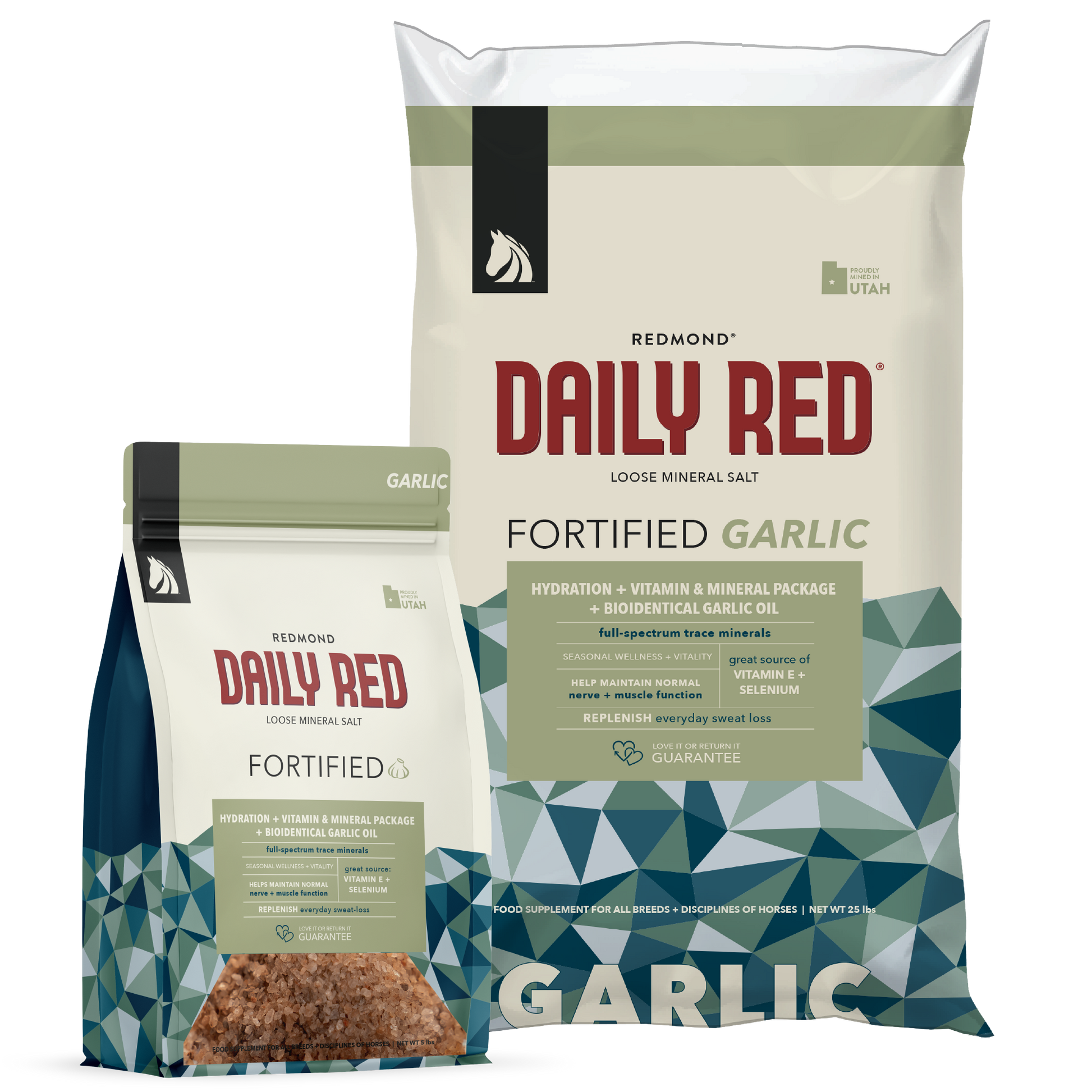 Daily Red® Fortified Garlic - Horse Vitamin & Mineral Supplement - Riders Choice Supply Co