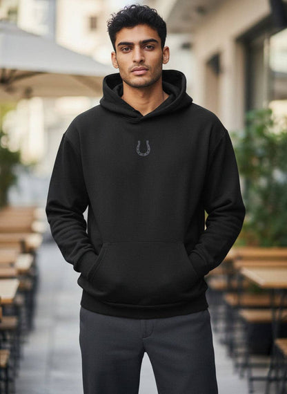 Fortuna Horseshoe Embroidered Hoodie