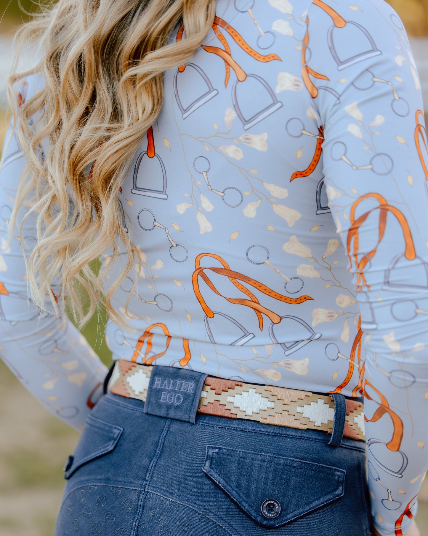 D. D. Impulsion & Straightness KASSIDY Long Sleeve Signature Sunshirt