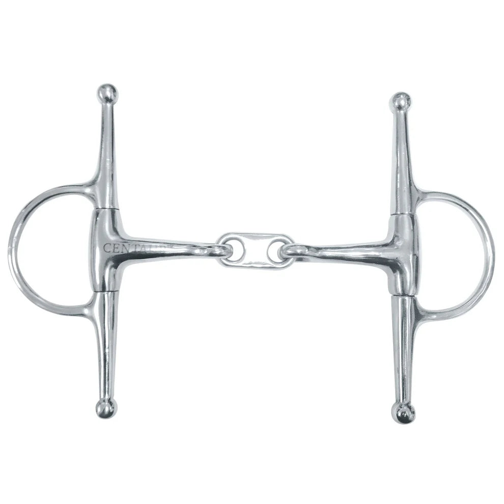 Centaur® Stainless Steel French Mouth Full Cheek Bit