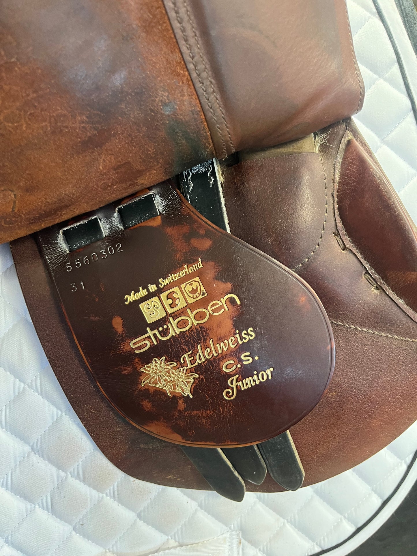 Stubben Saddle 15” – Pre Loved