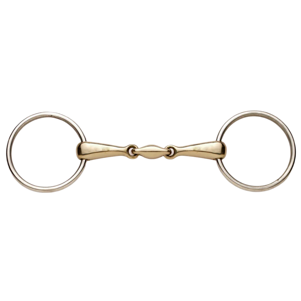 German Silver Peanut Loose Ring