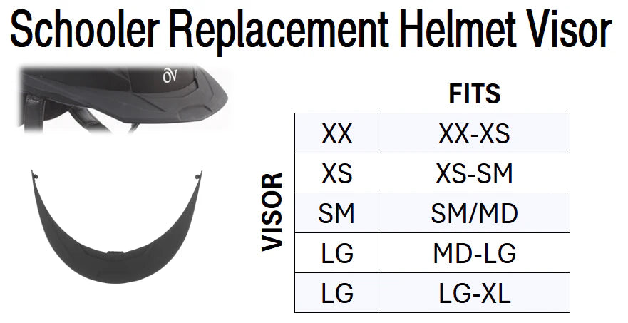 Ovation Replacement Visor - Riders Choice Supply Co