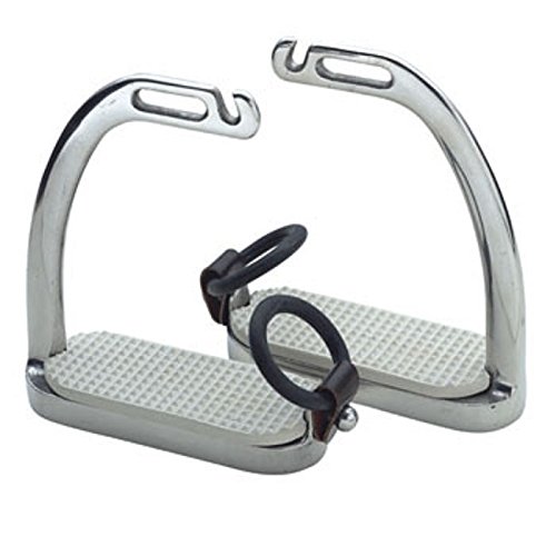 SHIRES Fillis Peacock Safety Stirrup Irons 4" - Riders Choice Supply Co