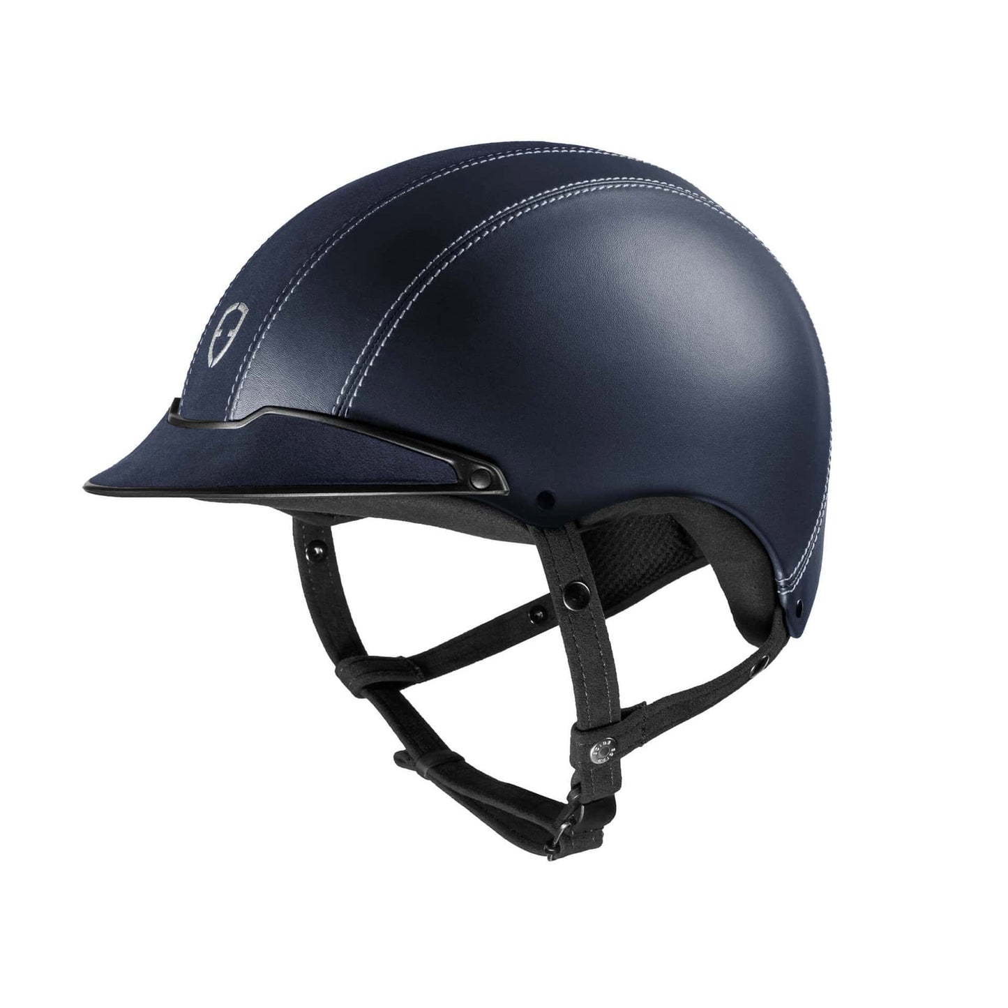 Egide Navy Leather Helmet - Riders Choice Supply Co