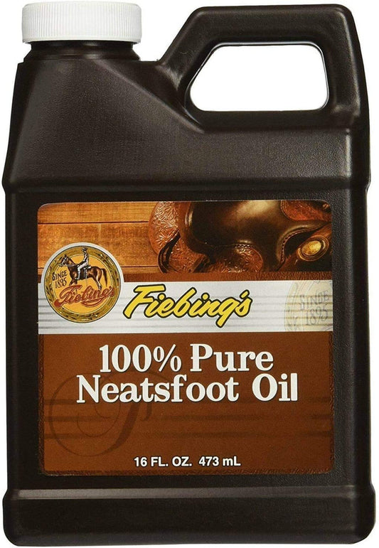 FIEBINGS Neatsfoot Oil 100% Pure - Pint Size - Riders Choice Supply Co