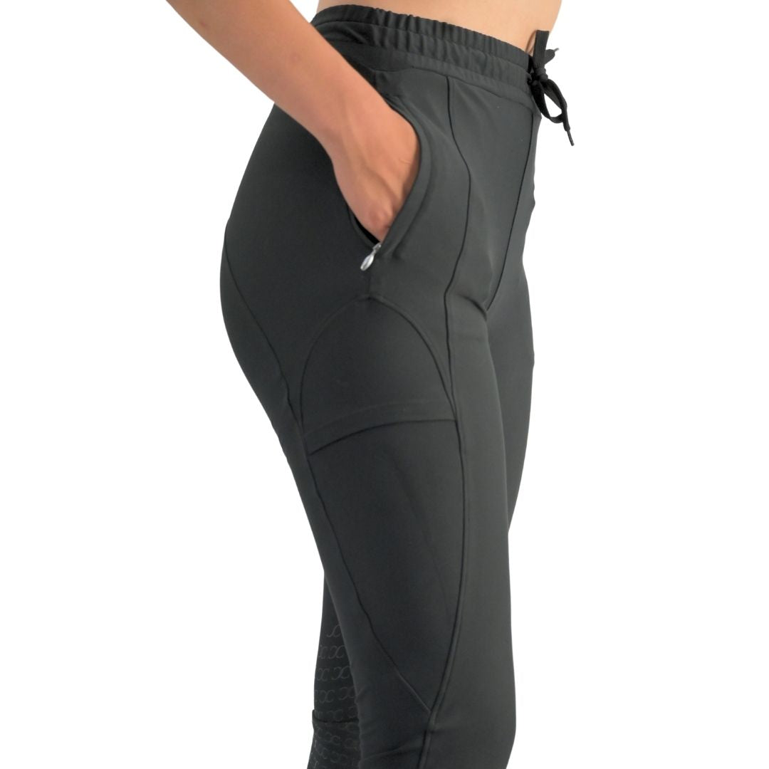 Drawstring Breeches in Black - Riders Choice Supply Co