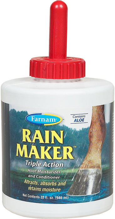 Farnam Rain Maker Hoof Moisturizer, 32 oz Prevents Cracks - Riders Choice Supply Co