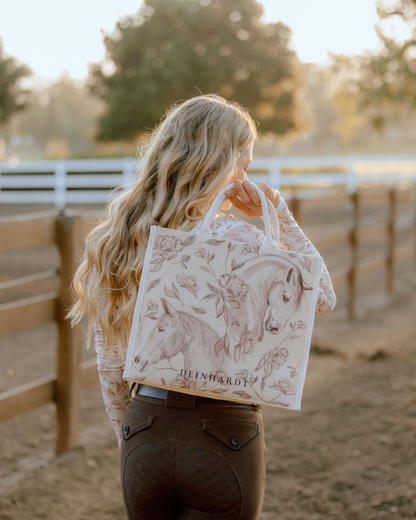 The Field Day Tote - SEPIA