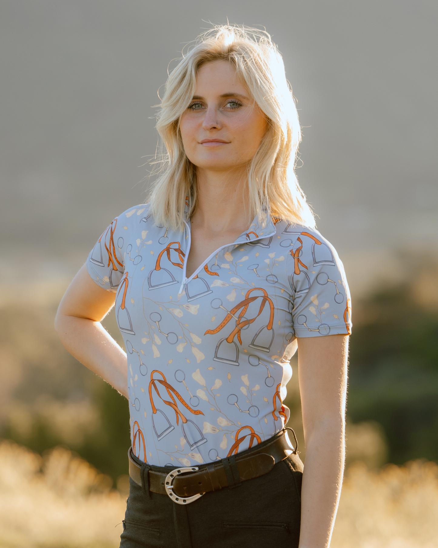 D. D. Impulsion & Straightness KASSIDY Short Sleeve Signature Sunshirt