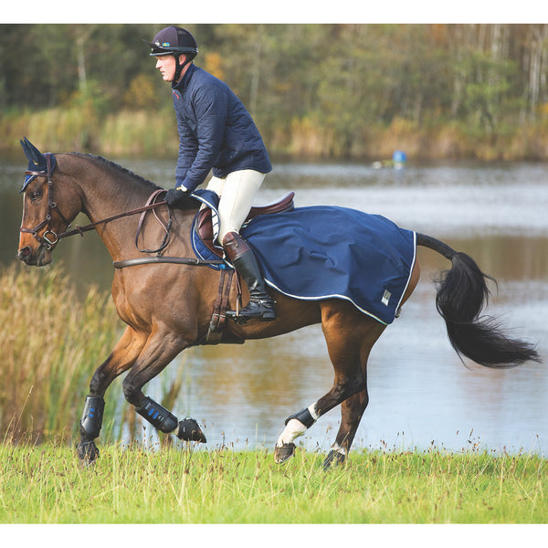 Horseware Rambo Competition Sheet 55" Medium Navy - Riders Choice Supply Co