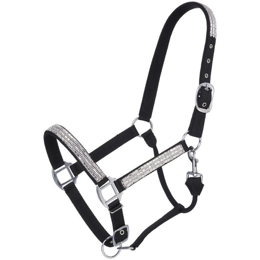 Tough1 Nylon Horse Halter with Crystals