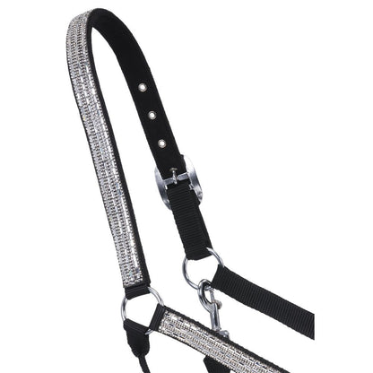 Tough1 Nylon Horse Halter with Crystals
