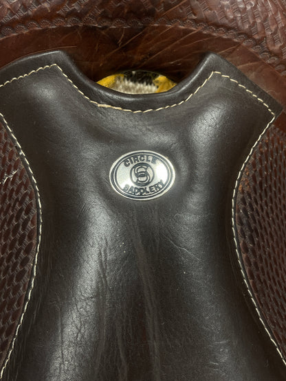 Circle S Roping Saddle 15.5” - Pre Loved