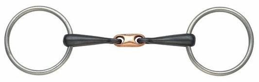 Copper Lozenge Snaffle with Sweet Iron Mouth
