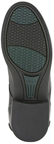 Kid's Heritage Contour Field Zip Tall Riding Boots in Black Leather, US 5 B Medium Tall  Slim Calf