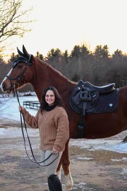 Jump Saddle Pad | Black Ice - Riders Choice Supply Co