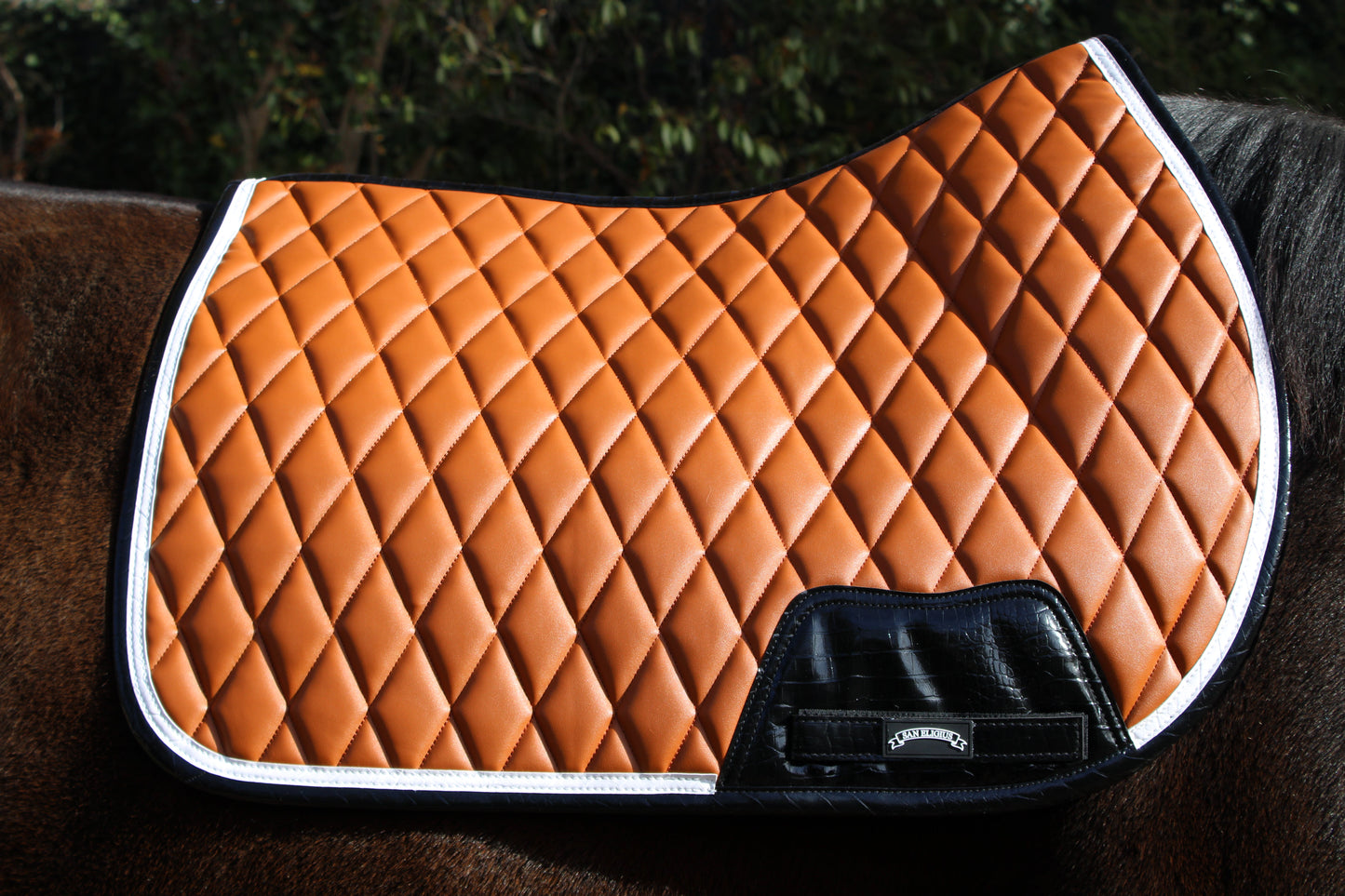 Jump Saddle Pad | Cognac - Riders Choice Supply Co