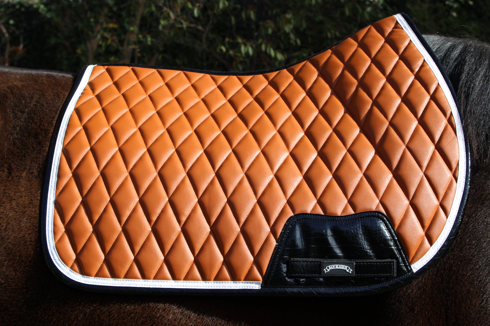 Jump Saddle Pad | Cognac - Riders Choice Supply Co