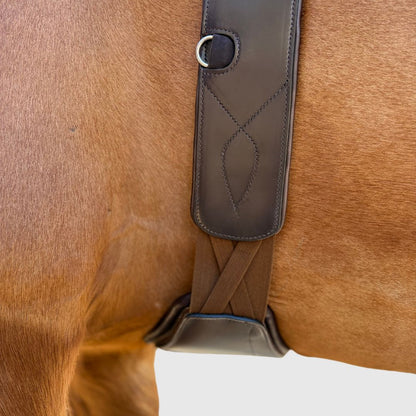 Removable Leather Pads for Pressure Relief Comfort Long Girth - Riders Choice Supply Co