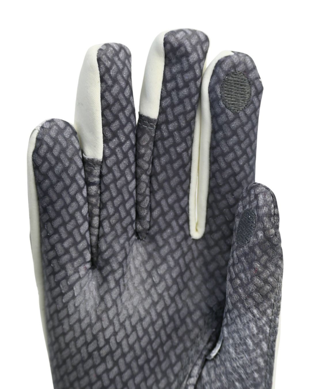 Oil-Tac Copper Tech™️ Leather Premium Riding Glove in White - Riders Choice Supply Co