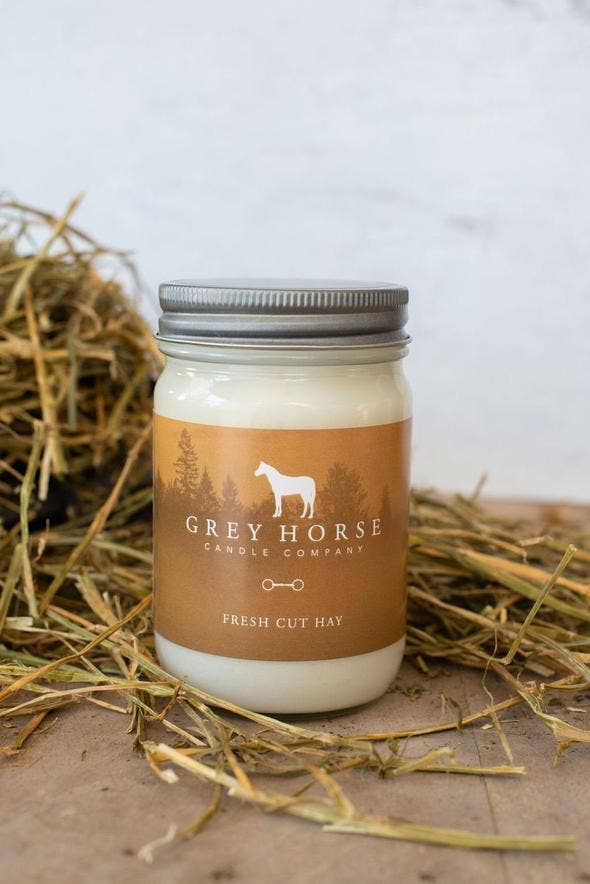 Fresh Cut Hay Soy Candle - Riders Choice Supply Co