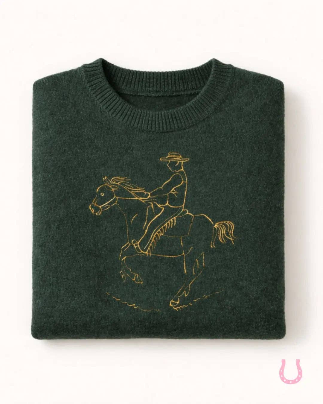 Bridle Up Rider Sweater (Green)