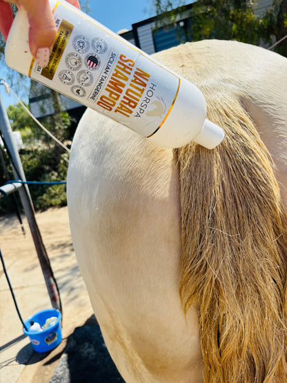 Natural Horse Shampoo Sicilian Tangerine 32oz