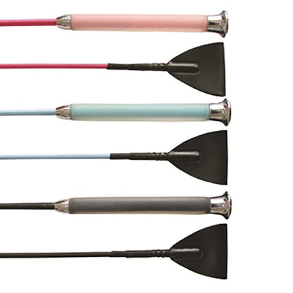 HORSELOVERZ Gel Handle Dressage Whip 47 - Riders Choice Supply Co