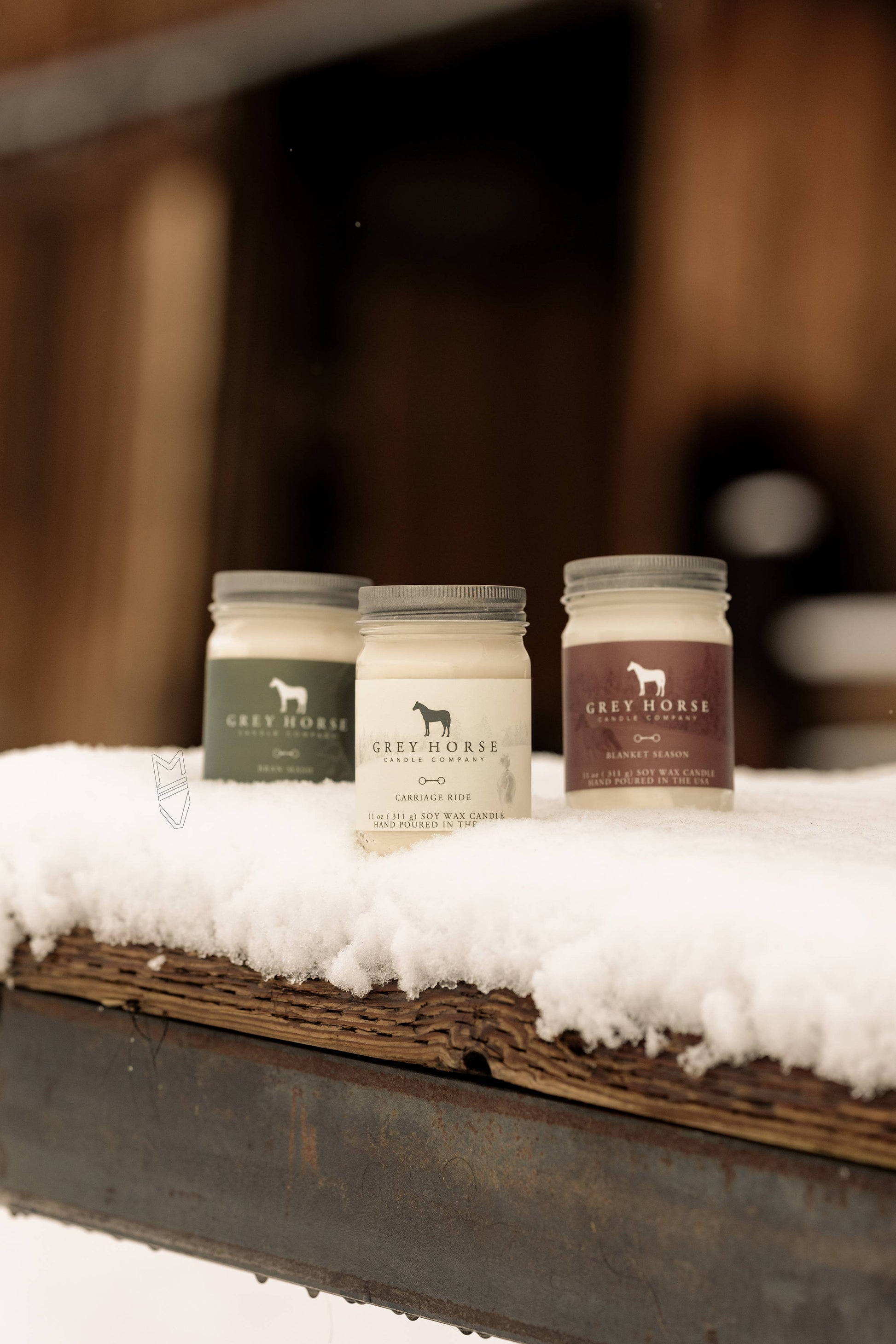 Carriage Ride Soy Candle - Holiday Collection - Riders Choice Supply Co