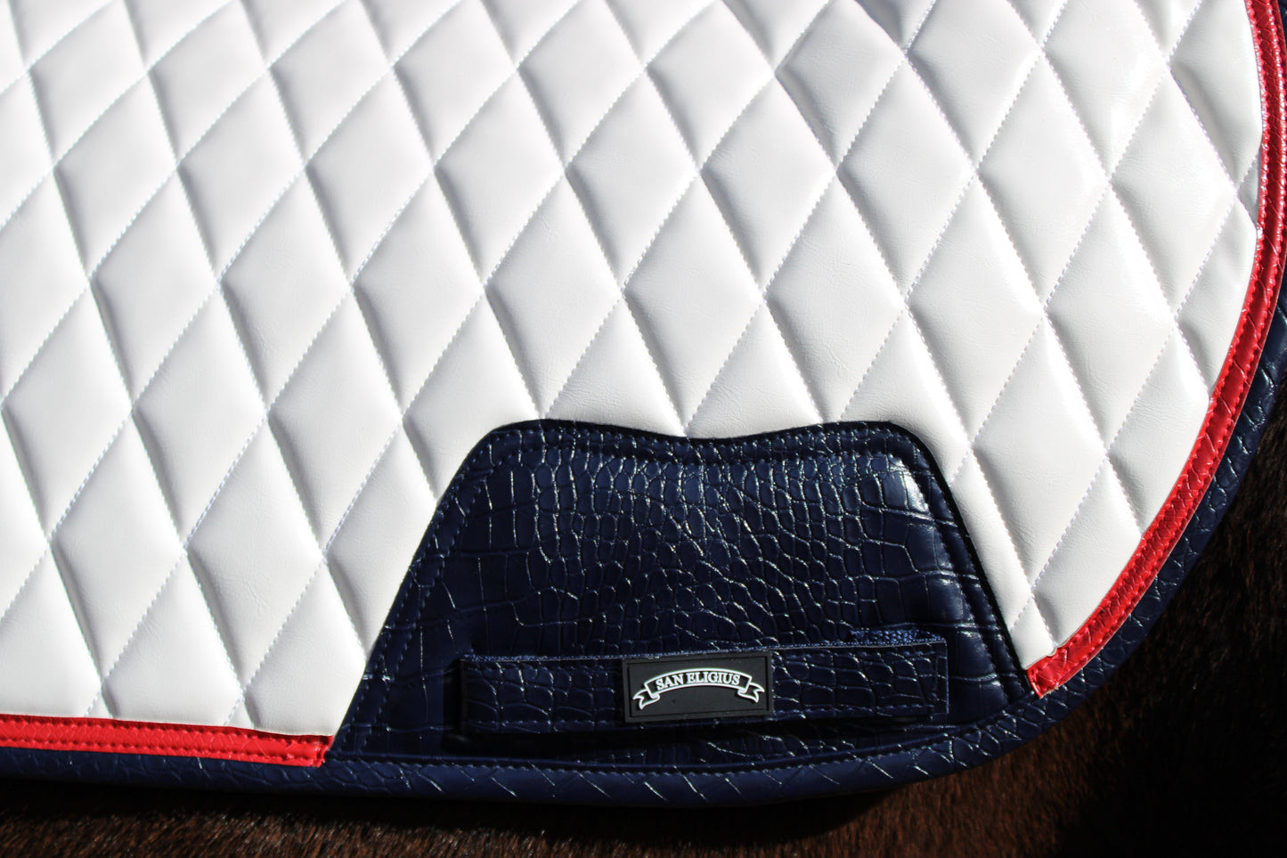 Jump Saddle Pad | White - Riders Choice Supply Co